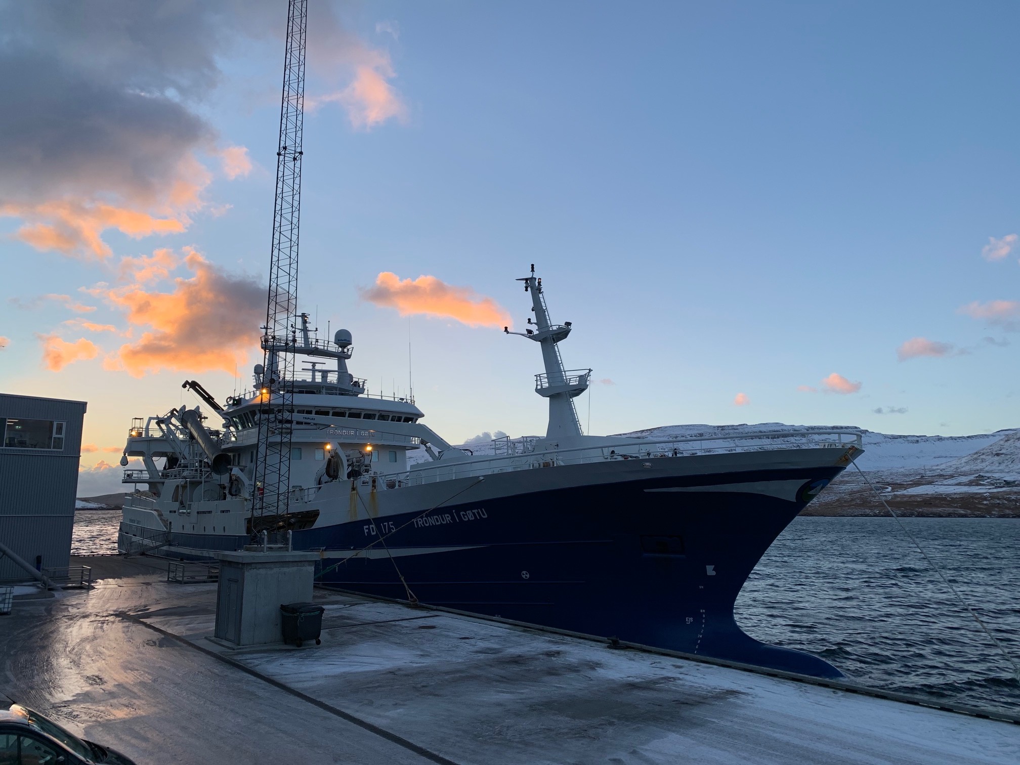 Tróndur í Gøtu larmar minni. - Varðin | Seafood from the Faroe Islands